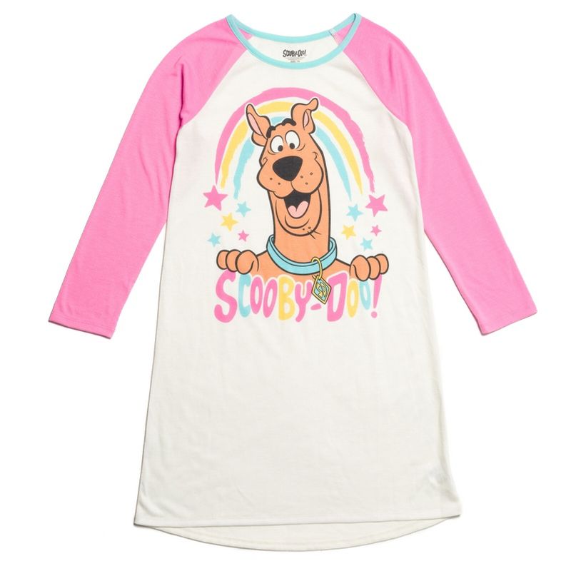 Scooby-Doo Scooby Doo Girls Nightgown Pajamas Little Kid to Big Kid, 1 of 6