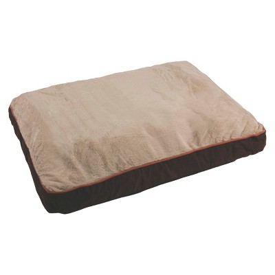 suede dog bed