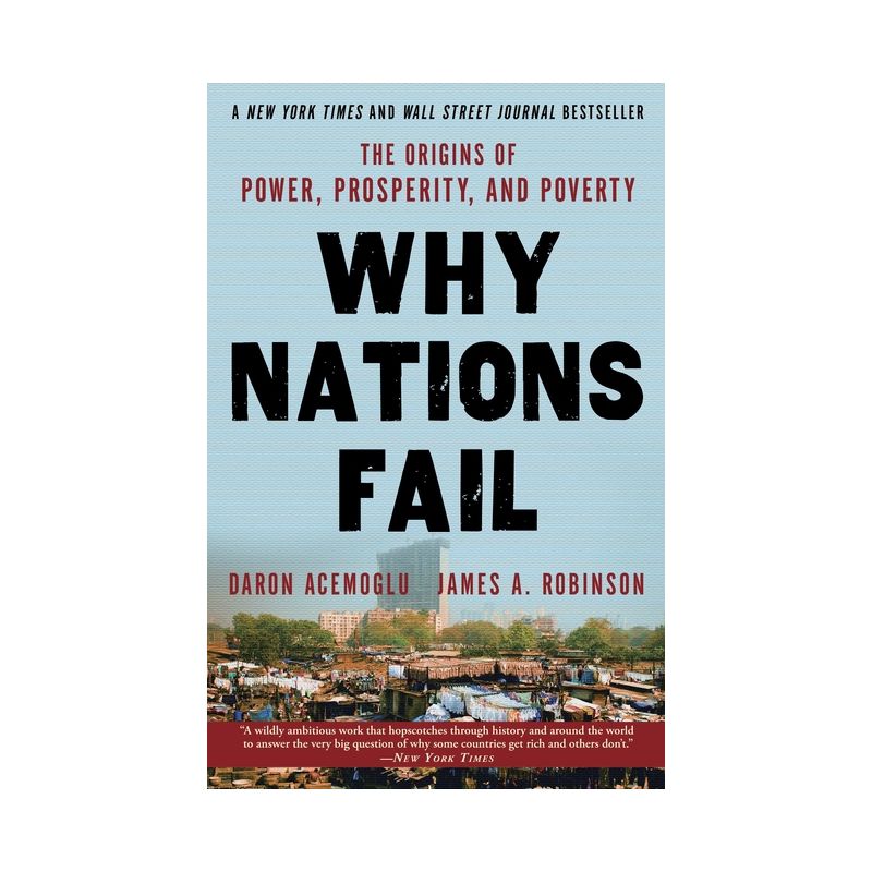 Why Nations Fail - by  Daron Acemoglu & James A Robinson (Paperback), 1 of 2