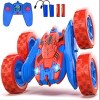 INFURNIC Toy Vehicles Double Sided Stunt Car All Terrain Action Toy for Kids Thrilling Adventure Play, Green, 7.41"*5.27"*3.12" - 4 of 4