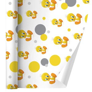 Looney Tunes Cute Tweety Gift Wrap 30" x 72" - 1 of 4