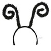 HalloweenCostumes.com    Fuzzy Antenna Costume Headband, Black - 3 of 4