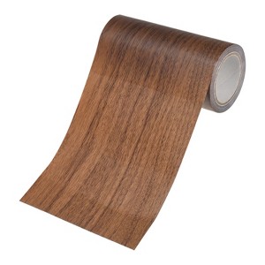 Unique Bargains Self Adhesive Wood Grain Design Durable Easy to Apply Repair Tape - 1 of 4