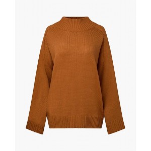 Women's OVERSIZED FUNNEL NECK SWEATER - WE WORE WHAT - 1 of 4