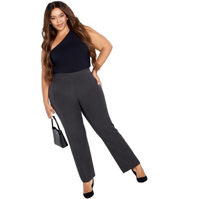 Avenue Women's Plus Size Petite Cool Hand Trouser