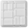 MEEDEN 8-Well Ceramic Artist Paint Palette, Square Watercolor Palette, White Ceramic Mixing Tray for Gouache Painting, Oil Painting, 7" 7" 0.9" - 4 of 4