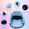 12V Ride On Bumper Car for Kids, Ride on Toy Gifts Toddlers, Electric Bumping Car with Remote Control, Battery Display, 360 Degree Spin - 3 of 4