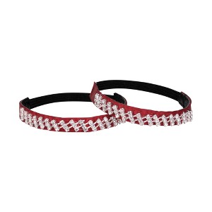 Allegra K Women's Detachable Elastic Rhinestones Heels Shoe Strap Band - 1 of 4