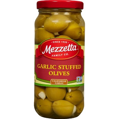 Mezzetta Garlic Stuffed Olives - 10oz