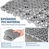50 Pack Modular Interlocking Cushion 12" x 12" Interlocking Floor Tiles Soft PVC Floor Non-Slip Splicing Waterproof Mat - 3 of 4