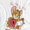 Women's Tom and Jerry Valentine's Day Key to My Heart Loose T-Shirt - 2 of 4