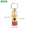 Unique Bargains Brass Automatic Safety Control Threaded Air Compressor Pressure Release Valve 4 Pcs - 3 of 4