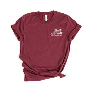 Simply Sage Market Women's Truck With Gifts Mini Short Sleeve Graphic Tee - 1 of 4