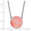 Black Bow Jewelry Sterling Silver Delta Zeta Greek Life Necklace 18 Inch - 2 of 4