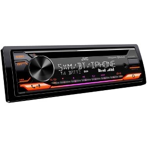 JVC KD-TD91BTS - CD Receiver featuring Bluetooth, Front USB, AUX, Amazon Alexa, SirusXM Ready - 1 of 4