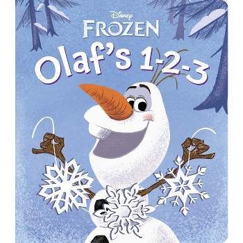 Olaf's 1-2-3 (Disney Frozen) (Illustrator) (Board Book) by Olga Mosqueda RH Disney