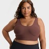 Women's Everyday Soft Medium Support Longline Sports Bra - All In Motion™ - 3 of 3