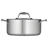 Dropship Tramontina Everyday 5 Quart Stainless Steel Tri-Ply Base