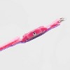 Girls' Red Balloon Plastic Time Teacher Nylon Strap Watch - Pink - 3 of 4