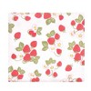 Hudson Baby Infant Girl Cotton Flannel Receiving Blankets, Strawberries, One Size - 2 of 4