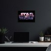 Silver Buffalo Star Wars The Mandalorian Logo and The Child 13 x 19 Inch Framed MDF Wall Art - 3 of 4