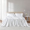 Sapphtopaz Luxury Satin Comforter Set, Bedding Set Fitted Sheet Set with 1 Flat Sheet,1 Fitted Sheet,2 Pillowcase, Machine Washable - 2 of 4