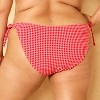 Women's Gingham Seersucker Low-Rise High Leg Cheeky Bikini Bottom - Wild Fable™ - 2 of 3
