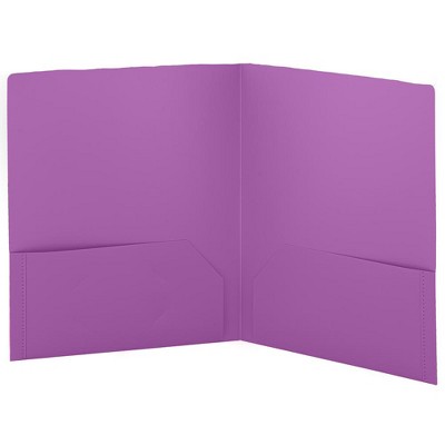 Enday Plastic 2-Pockets Poly Portfolio