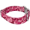 Country Brook Petz 1 1/2 Inch Premium Pink Bone Camo Dog Collar - image 3 of 4