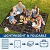 Coucheta Outdoor Rug, Reversible Plastic Camping Rugs, Large Waterproof Floor Mat and Rug for Outdoors, Outside Carpet for Rv, Deck, Camper, Picnic - 4 of 4