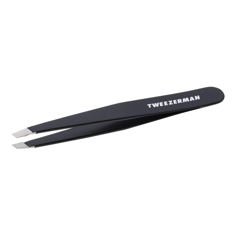 Photos - Makeup Brush / Sponge Tweezerman Slant Tweezer - Black 