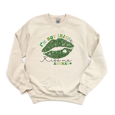 Simply Sage Market Women's Graphic Sweatshirt Kiss Me Anyway