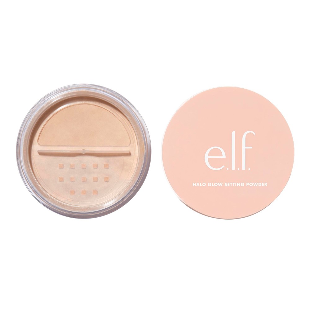 Photos - Other Cosmetics ELF e.l.f. Halo Glow Loose Setting Powder - Medium - 0.24oz: Vegan, Paraben-Free, Suitable for All Skin Types 