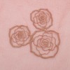 Anna-Kaci Women's Sheer Lace Neck Scarf with Embroidered Rose Floral Edging and Scalloped Trim Detail - 4 of 4