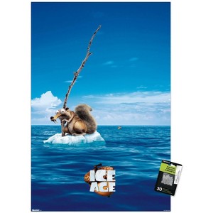 Trends International Ice Age: Continental Drift (2012) - Drifting One Sheet Unframed Wall Poster Prints - 1 of 4