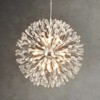 Rennnsan Norvyn 20"W 9-Light Sputnik Dandelion Crystal Modern Glam Dimmable Chandelier - 2 of 4