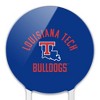 Louisiana Tech University Official Logo Acrylic Cake Topper Party Decoration for Wedding Anniversary Birthday Graduation - 3 of 4