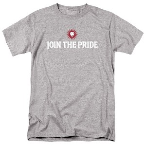 Men's Loyola Marymount University Official Stacked T-Shirt - 1 of 4