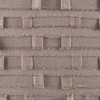 Gracie Mills Ortega Cotton Square Pillow - One Size - Taupe - 4 of 4