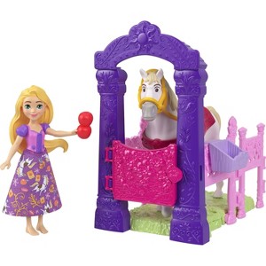 Disney Princess Rapunzel & Maximus Small Doll & Horse Set with