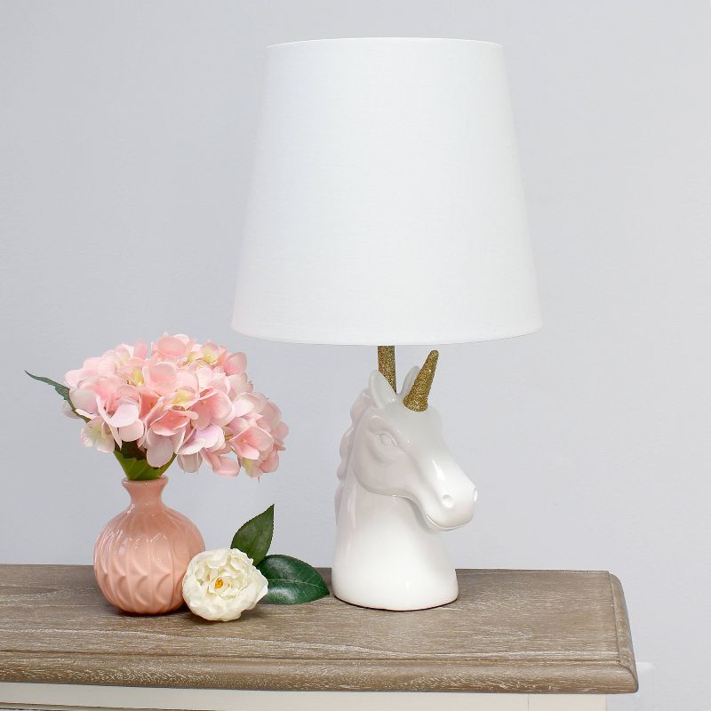 Sparkling Unicorn Table Lamp - Simple Designs, 6 of 11