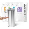 simplehuman 34fl oz Hand Soap Liquid Refill Pouch Spring Water - 2 of 4