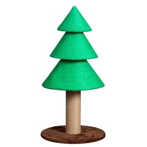 Karl Home 31.5 inch Christmas Tree Scratcher Cat Scratching Post - 1 of 1
