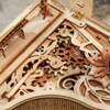 ROBOTIME 3D Wooden Puzzle Magic Piano Mechanical Music Box, Beige, 6.7"*5.5"*5" - 3 of 4