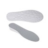 Unique Bargains 6D Height Increase Shoe Inserts Fit Shoe White Gray 1 Pair - 4 of 4