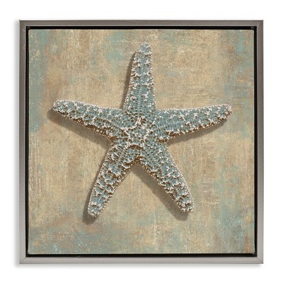 Stupell Industries Starfish Beach Objects Design, 18" x 18"