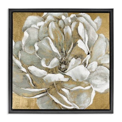 Stupell Industries Blushing White Magnolia Flower Abstract, 25" x 25"