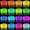 Itopfox 33FT Color Changing Rope Lights with Remote, Waterproof LED String Lights for Outdoor Christmas Decor, Indoor Bedroom, 16 Vibrant Colors - 2 of 4
