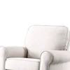 37.01" Elvin Active Sitting Chair Beige Fabric - Acme Furniture: Linen Upholstery, Metal Frame, No Tools Assembly - 2 of 4