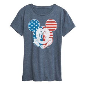 Women's - Disney - Americana Short Sleeve Graphic T-Shirt - 1 of 4